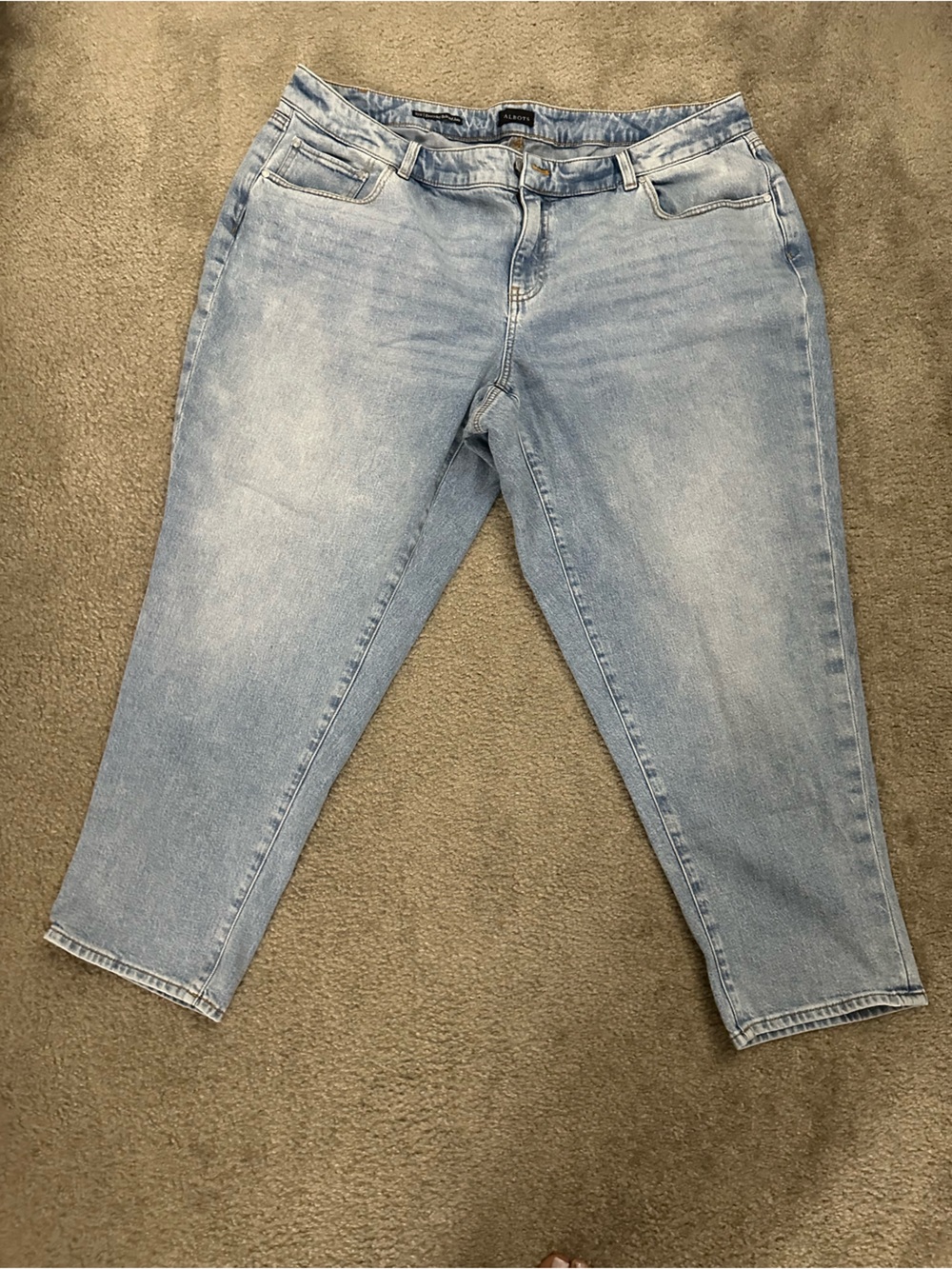 Talbots Everyday Relaxed Light Blue Denim Jeans– Size 20W